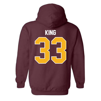 Winthrop - NCAA Softball : Aspen King - Classic Shersey Hooded Sweatshirt-1