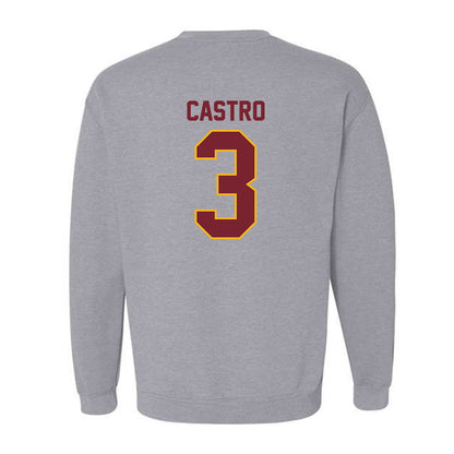 Winthrop - NCAA Men's Soccer : Emidio Castro - Classic Shersey Crewneck Sweatshirt-1