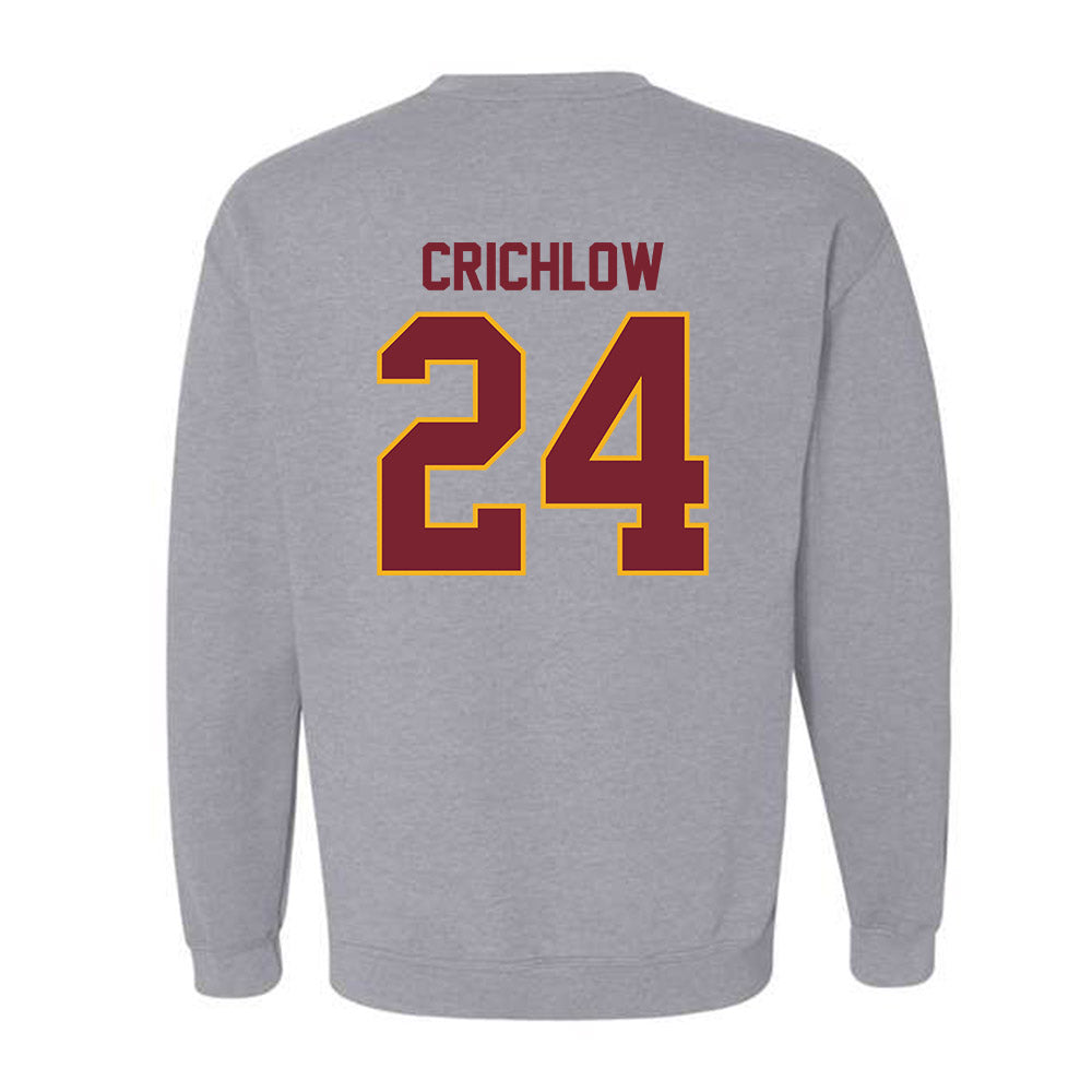 Winthrop - NCAA Men's Soccer : Emory Crichlow - Classic Shersey Crewneck Sweatshirt-1