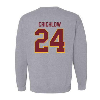 Winthrop - NCAA Men's Soccer : Emory Crichlow - Classic Shersey Crewneck Sweatshirt-1