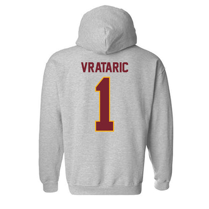 Winthrop - NCAA Women's Soccer : Mia Vrataric - Classic Shersey Hooded Sweatshirt-1