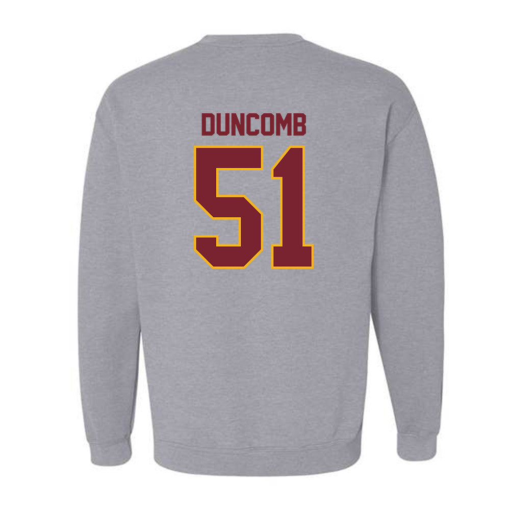 Winthrop - NCAA Men's Basketball : Logan Duncomb - Crewneck Sweatshirt-1