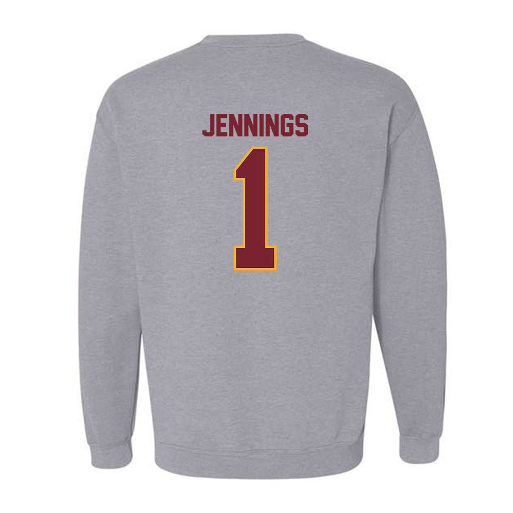 Winthrop - NCAA Baseball : Chancellor Jennings - Crewneck Sweatshirt-1