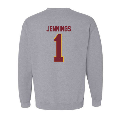Winthrop - NCAA Baseball : Chancellor Jennings - Crewneck Sweatshirt-1