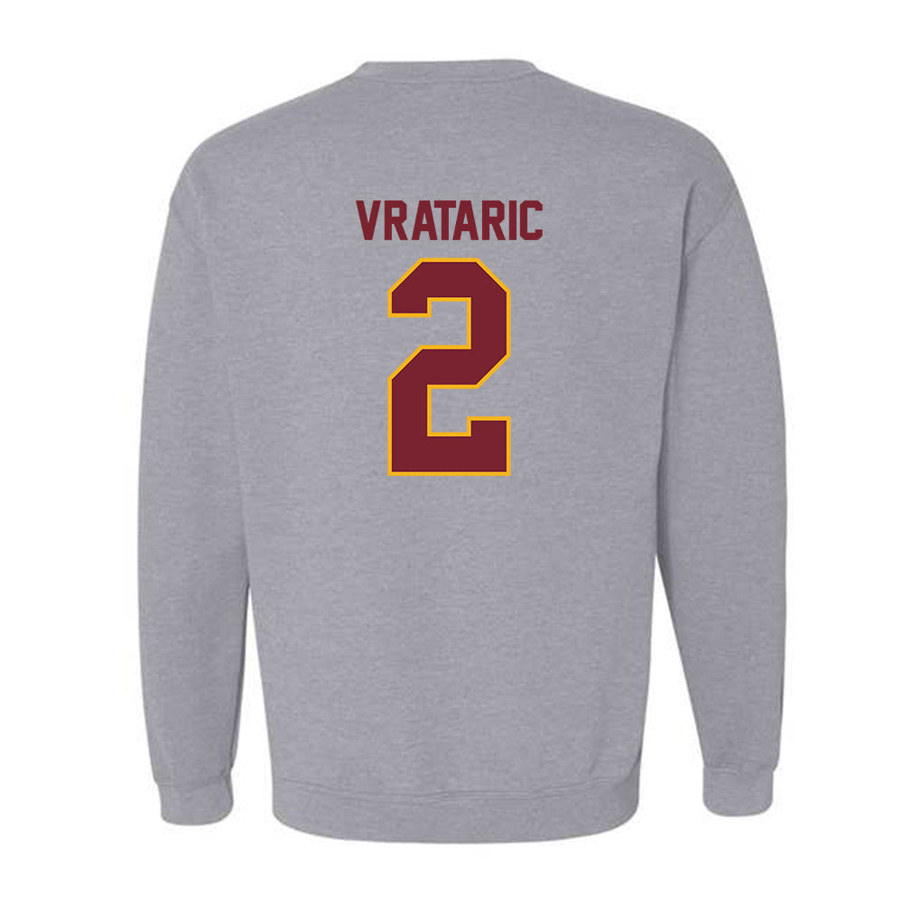 Winthrop - NCAA Men's Soccer : Dragen Vrataric - Classic Shersey Crewneck Sweatshirt-1