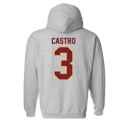 Winthrop - NCAA Men's Soccer : Emidio Castro - Classic Shersey Hooded Sweatshirt-1