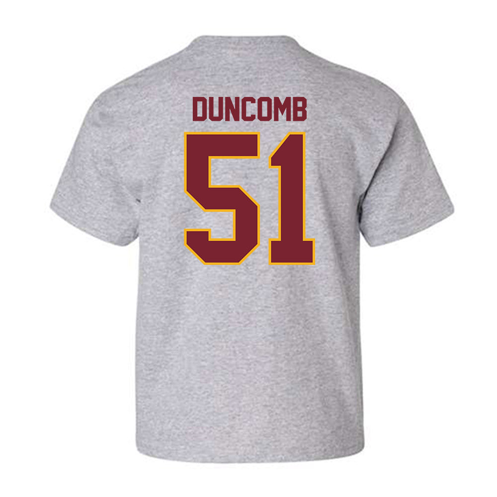 Winthrop - NCAA Men's Basketball : Logan Duncomb - Youth T-Shirt-1