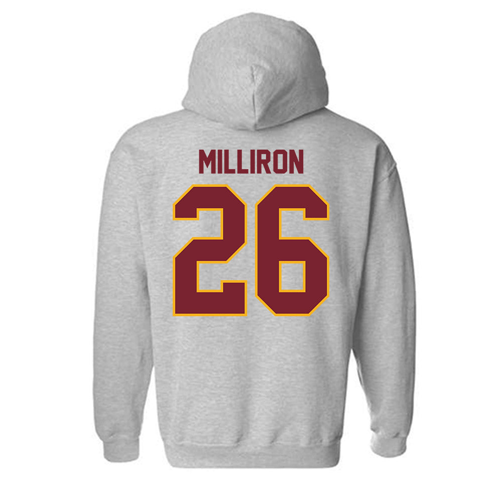 Winthrop - NCAA Women's Soccer : Emma Milliron - Classic Shersey Hooded Sweatshirt-1