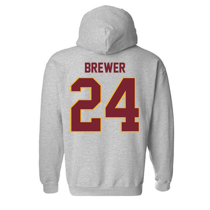 Winthrop - NCAA Women's Soccer : Elle Brewer - Classic Shersey Hooded Sweatshirt-1