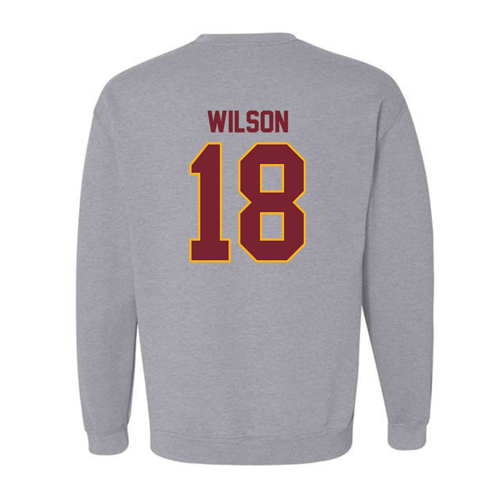 Winthrop - NCAA Men's Soccer : Thomas Wilson - Classic Shersey Crewneck Sweatshirt-1