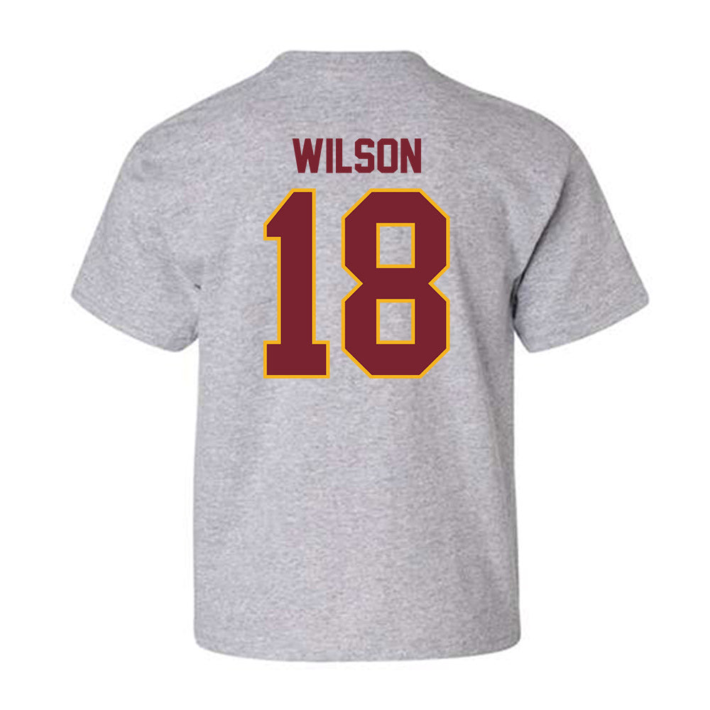 Winthrop - NCAA Men's Soccer : Thomas Wilson - Classic Shersey Youth T-Shirt-1