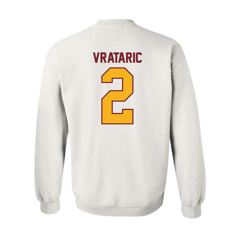 Winthrop - NCAA Men's Soccer : Dragen Vrataric - Classic Shersey Crewneck Sweatshirt-1