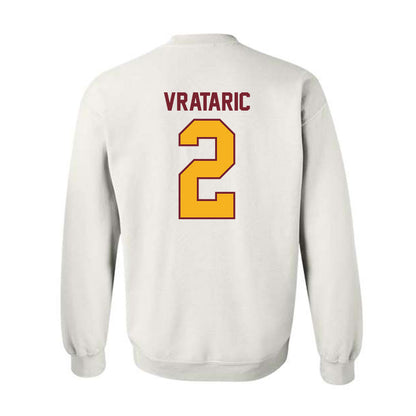 Winthrop - NCAA Men's Soccer : Dragen Vrataric - Classic Shersey Crewneck Sweatshirt-1