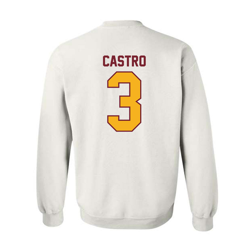 Winthrop - NCAA Men's Soccer : Emidio Castro - Classic Shersey Crewneck Sweatshirt-1