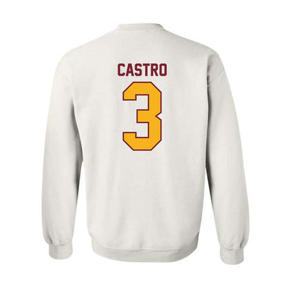 Winthrop - NCAA Men's Soccer : Emidio Castro - Classic Shersey Crewneck Sweatshirt-1