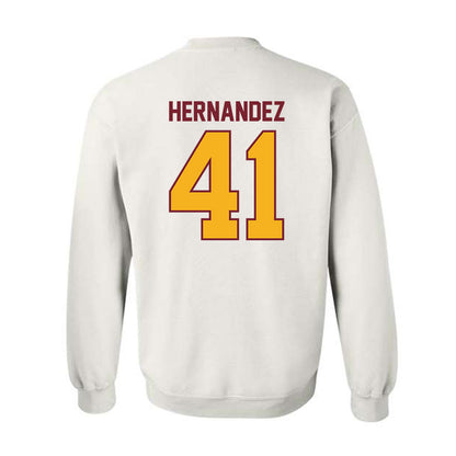Winthrop - NCAA Baseball : Jaylen Hernandez - Crewneck Sweatshirt-1