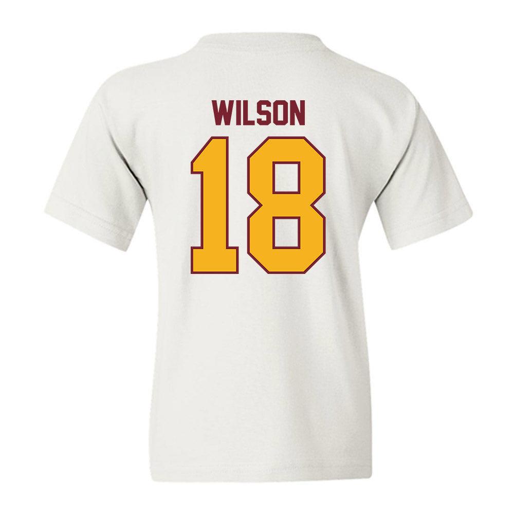 Winthrop - NCAA Men's Soccer : Thomas Wilson - Classic Shersey Youth T-Shirt-1