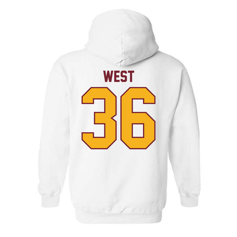 Winthrop - NCAA Baseball : Stephen West - Hooded Sweatshirt-1