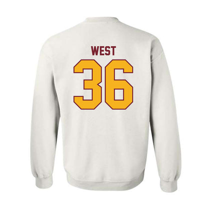 Winthrop - NCAA Baseball : Stephen West - Crewneck Sweatshirt-1