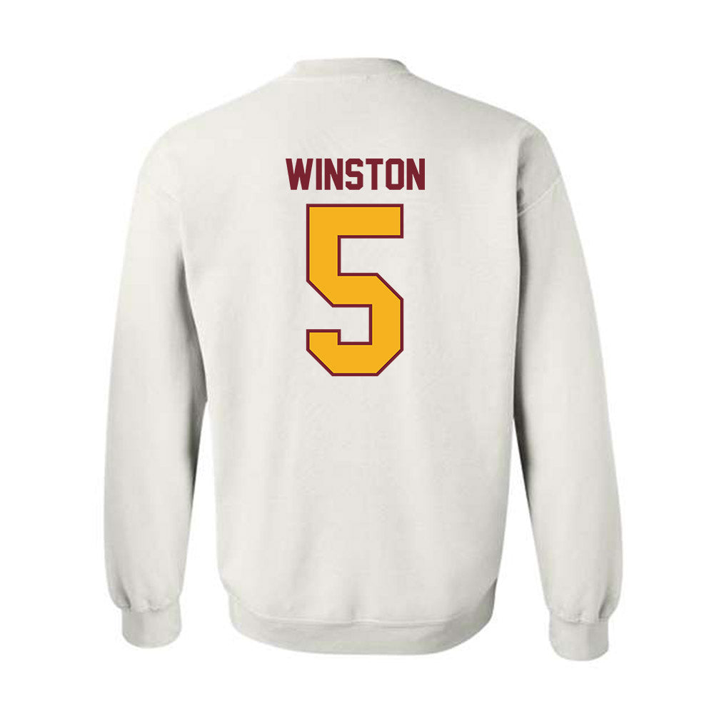 Winthrop - NCAA Women's Soccer : Zaria Winston - Classic Shersey Crewneck Sweatshirt-1