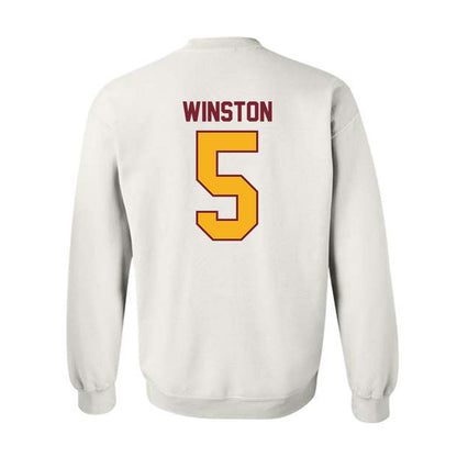 Winthrop - NCAA Women's Soccer : Zaria Winston - Classic Shersey Crewneck Sweatshirt-1