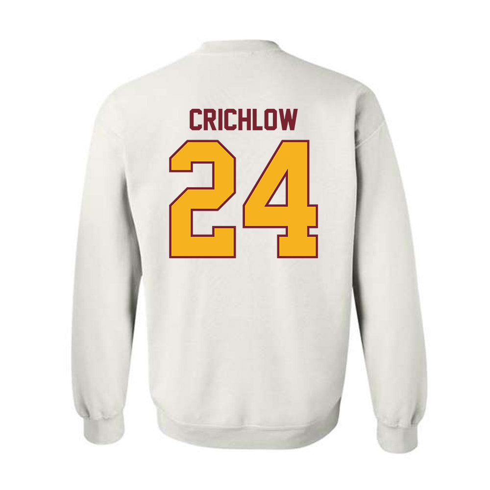 Winthrop - NCAA Men's Soccer : Emory Crichlow - Classic Shersey Crewneck Sweatshirt-1