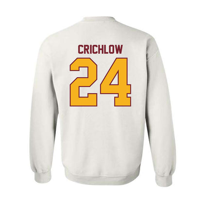 Winthrop - NCAA Men's Soccer : Emory Crichlow - Classic Shersey Crewneck Sweatshirt-1