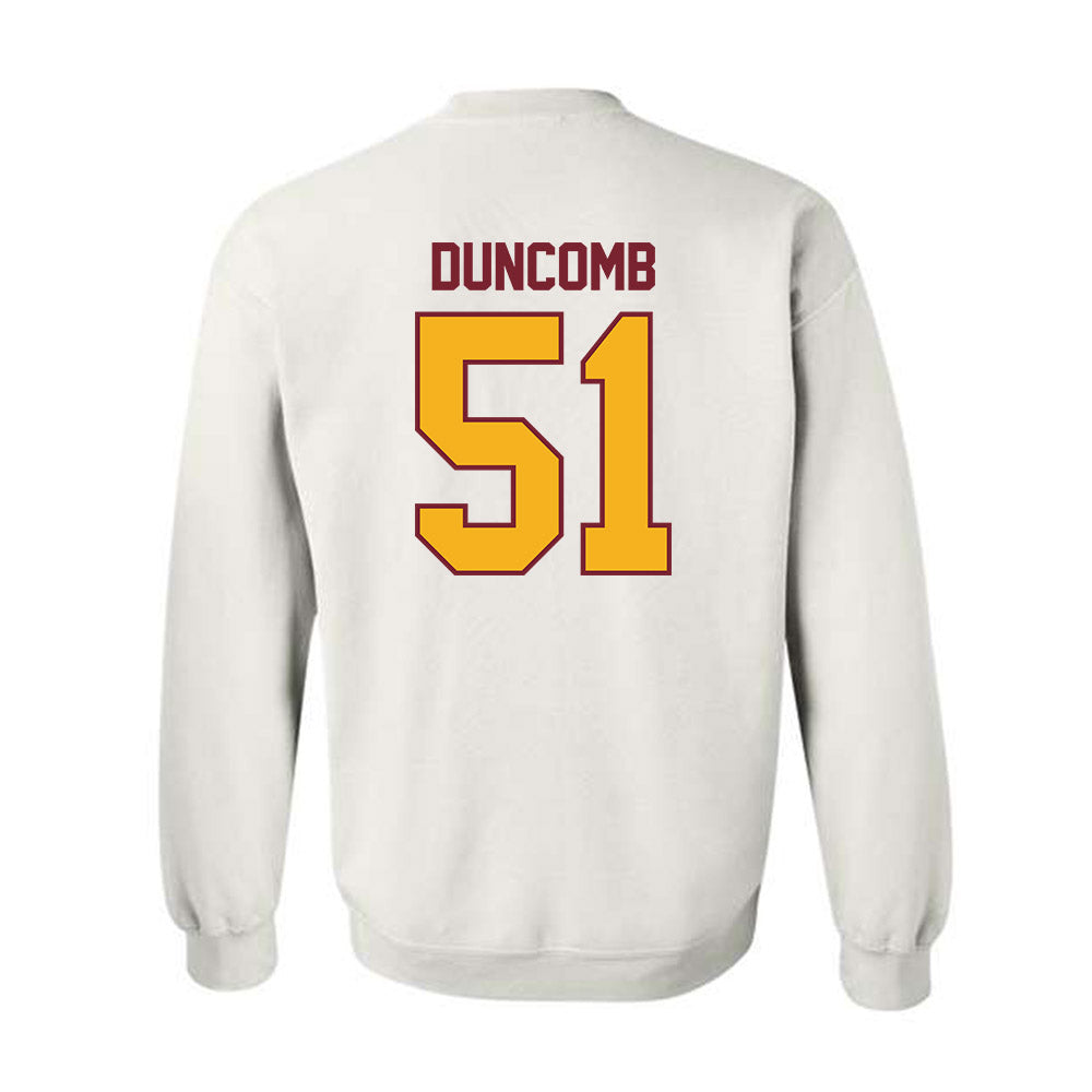 Winthrop - NCAA Men's Basketball : Logan Duncomb - Crewneck Sweatshirt-1