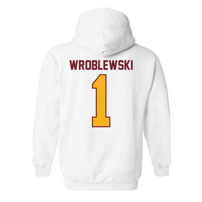Winthrop - NCAA Women's Lacrosse : Reese Wroblewski - Classic Shersey Hooded Sweatshirt-1