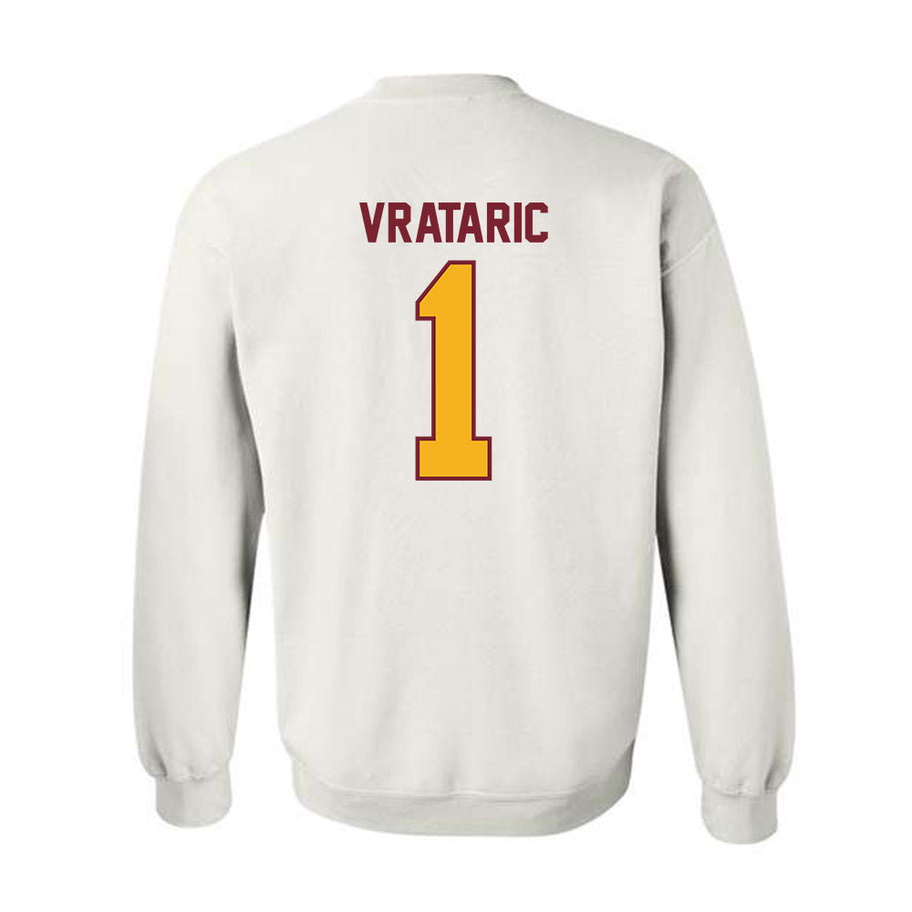 Winthrop - NCAA Women's Soccer : Mia Vrataric - Classic Shersey Crewneck Sweatshirt-1