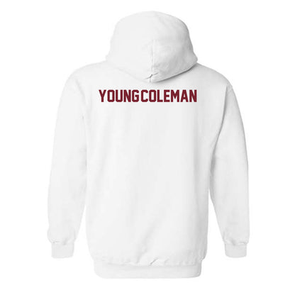 Winthrop - NCAA Women's Track & Field : Katlyn Young-Coleman - Hooded Sweatshirt-1