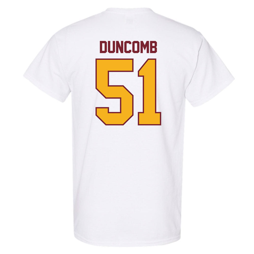 Winthrop - NCAA Men's Basketball : Logan Duncomb - T-Shirt-1