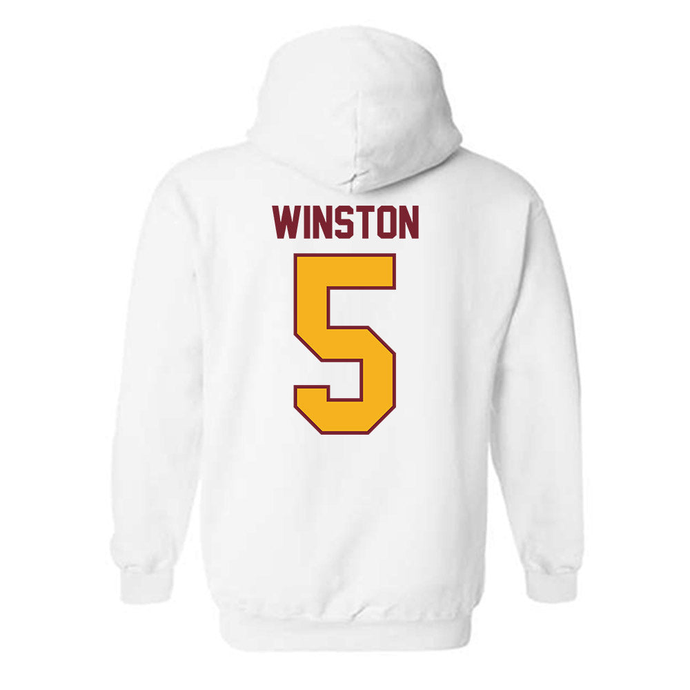 Winthrop - NCAA Women's Soccer : Zaria Winston - Classic Shersey Hooded Sweatshirt-1