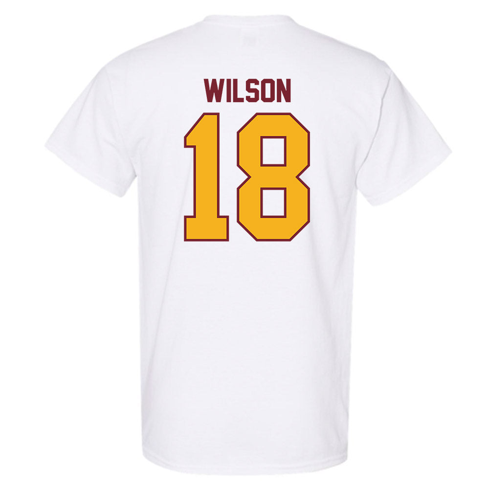 Winthrop - NCAA Men's Soccer : Thomas Wilson - Classic Shersey T-Shirt-1