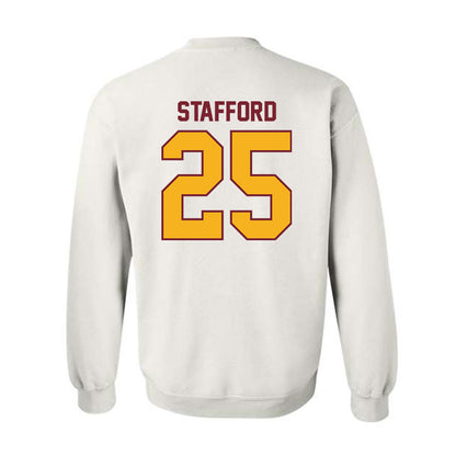 Winthrop - NCAA Men's Soccer : Christian Stafford - Classic Shersey Crewneck Sweatshirt-1