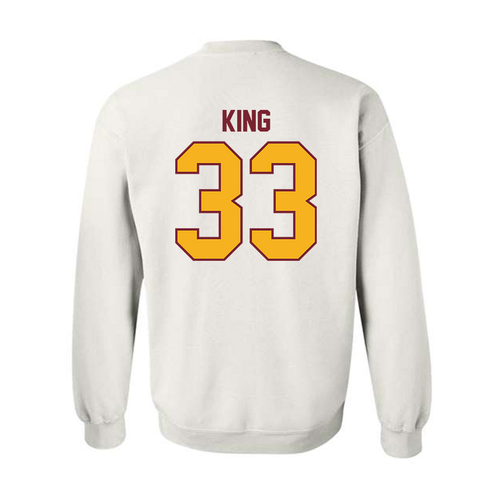 Winthrop - NCAA Softball : Aspen King - Crewneck Sweatshirt-1