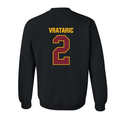 Winthrop - NCAA Men's Soccer : Dragen Vrataric - Classic Shersey Crewneck Sweatshirt-1