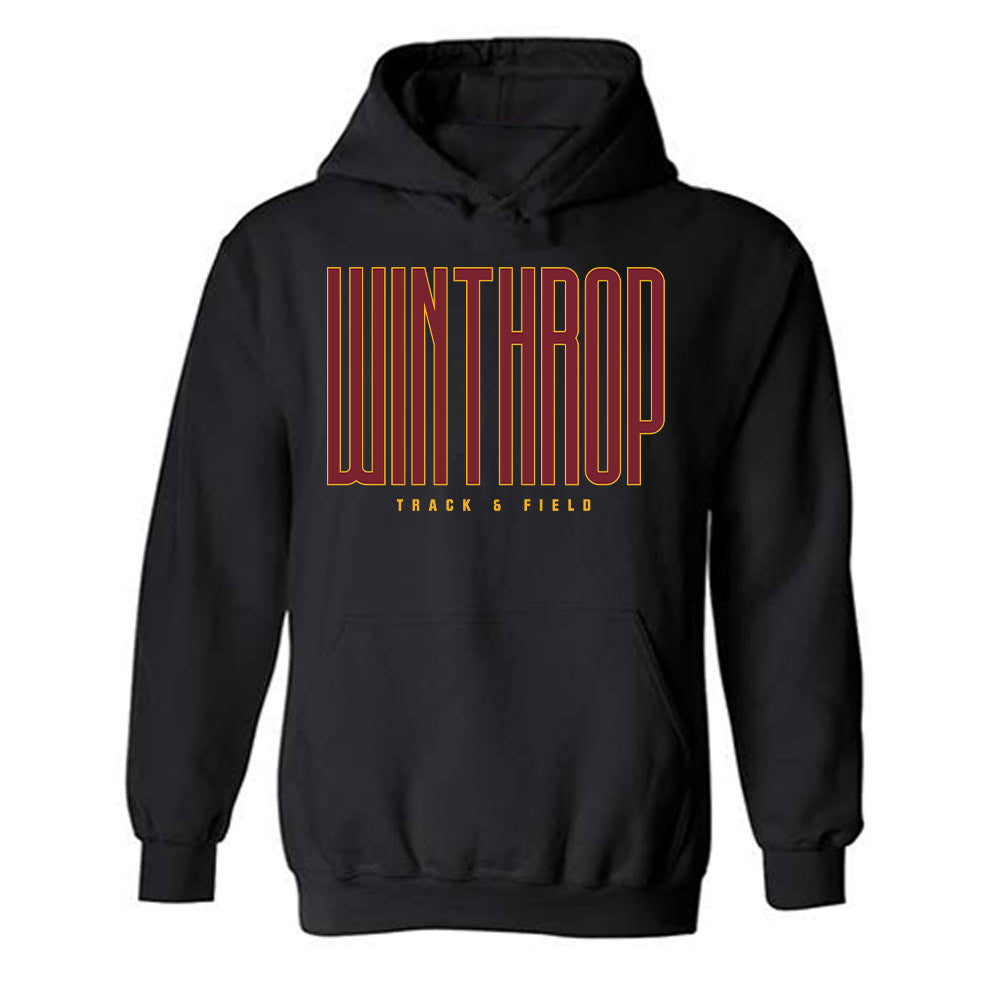 Winthrop - NCAA Women's Track & Field : Brianna Breau - Hooded Sweatshirt-0