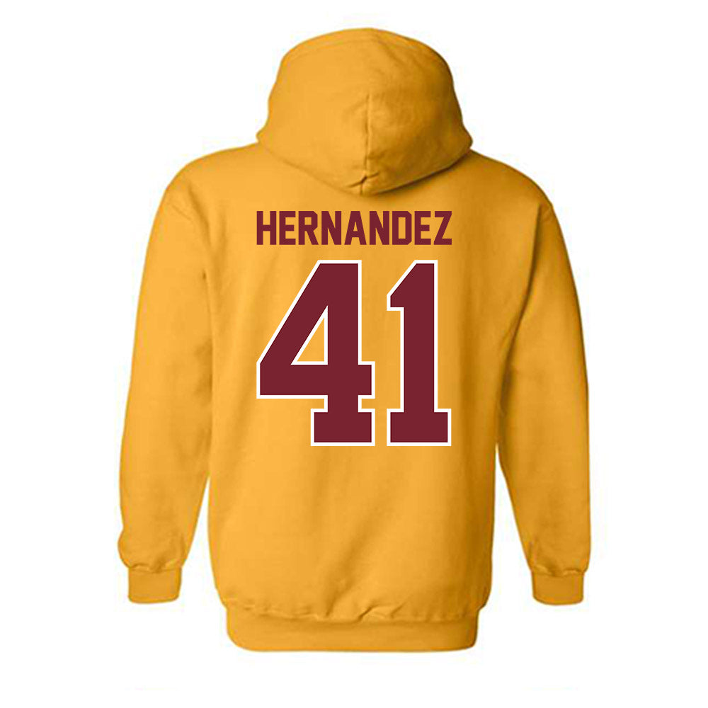 Winthrop - NCAA Baseball : Jaylen Hernandez - Hooded Sweatshirt-1