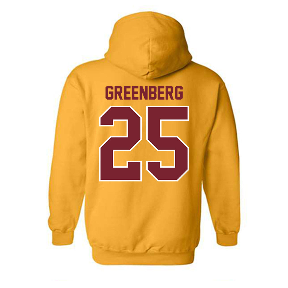 Winthrop - NCAA Baseball : Zach Greenberg - Classic Shersey Hooded Sweatshirt-1