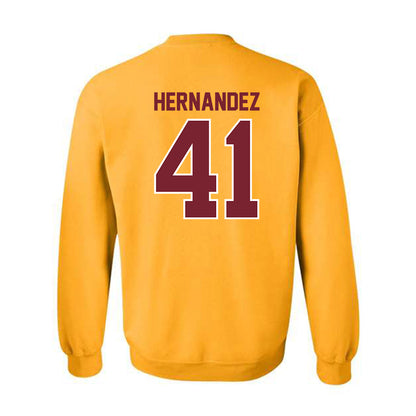 Winthrop - NCAA Baseball : Jaylen Hernandez - Crewneck Sweatshirt-1