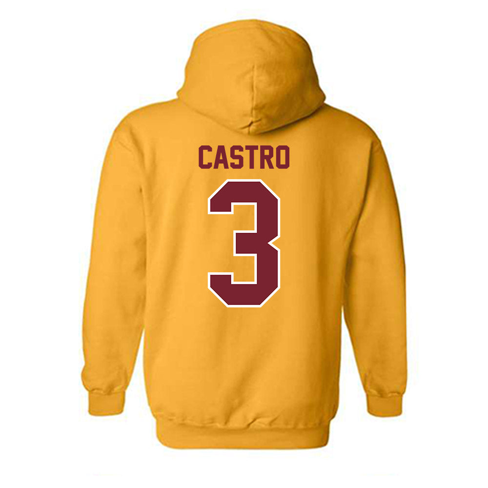 Winthrop - NCAA Men's Soccer : Emidio Castro - Classic Shersey Hooded Sweatshirt-1