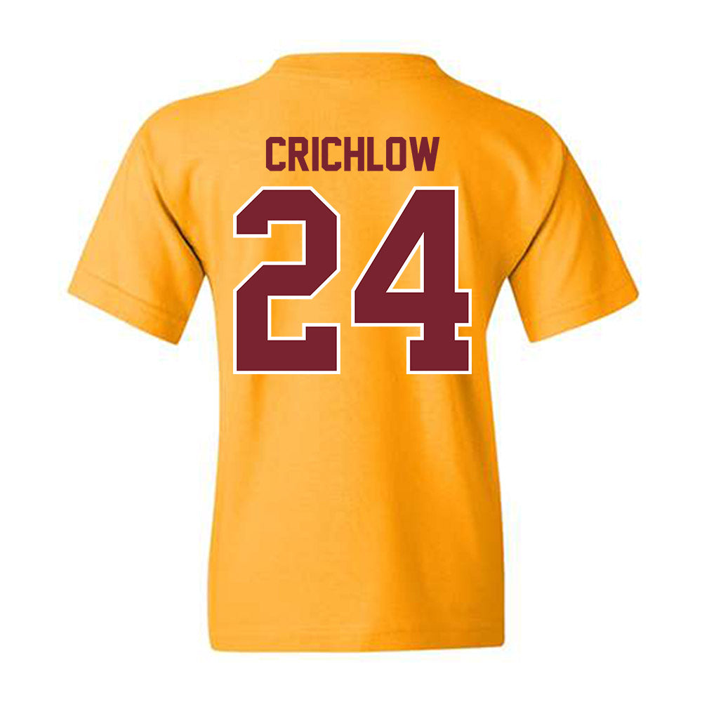 Winthrop - NCAA Men's Soccer : Emory Crichlow - Classic Shersey Youth T-Shirt-1