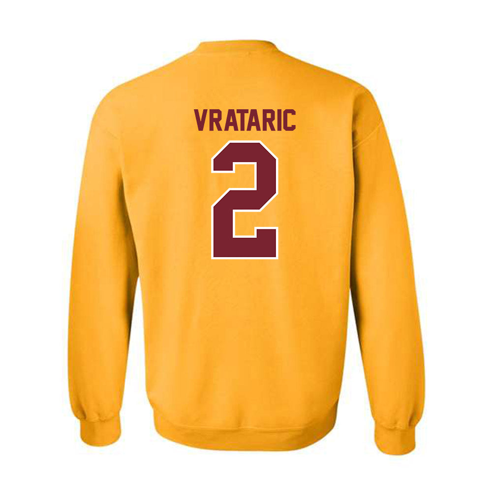 Winthrop - NCAA Men's Soccer : Dragen Vrataric - Classic Shersey Crewneck Sweatshirt-1