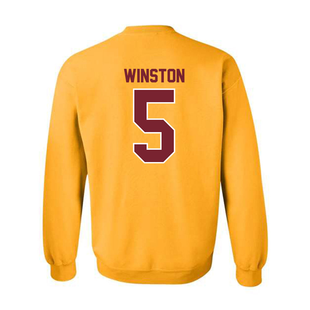 Winthrop - NCAA Women's Soccer : Zaria Winston - Classic Shersey Crewneck Sweatshirt-1