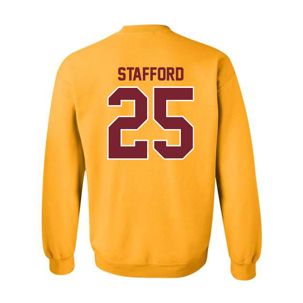 Winthrop - NCAA Men's Soccer : Christian Stafford - Classic Shersey Crewneck Sweatshirt-1