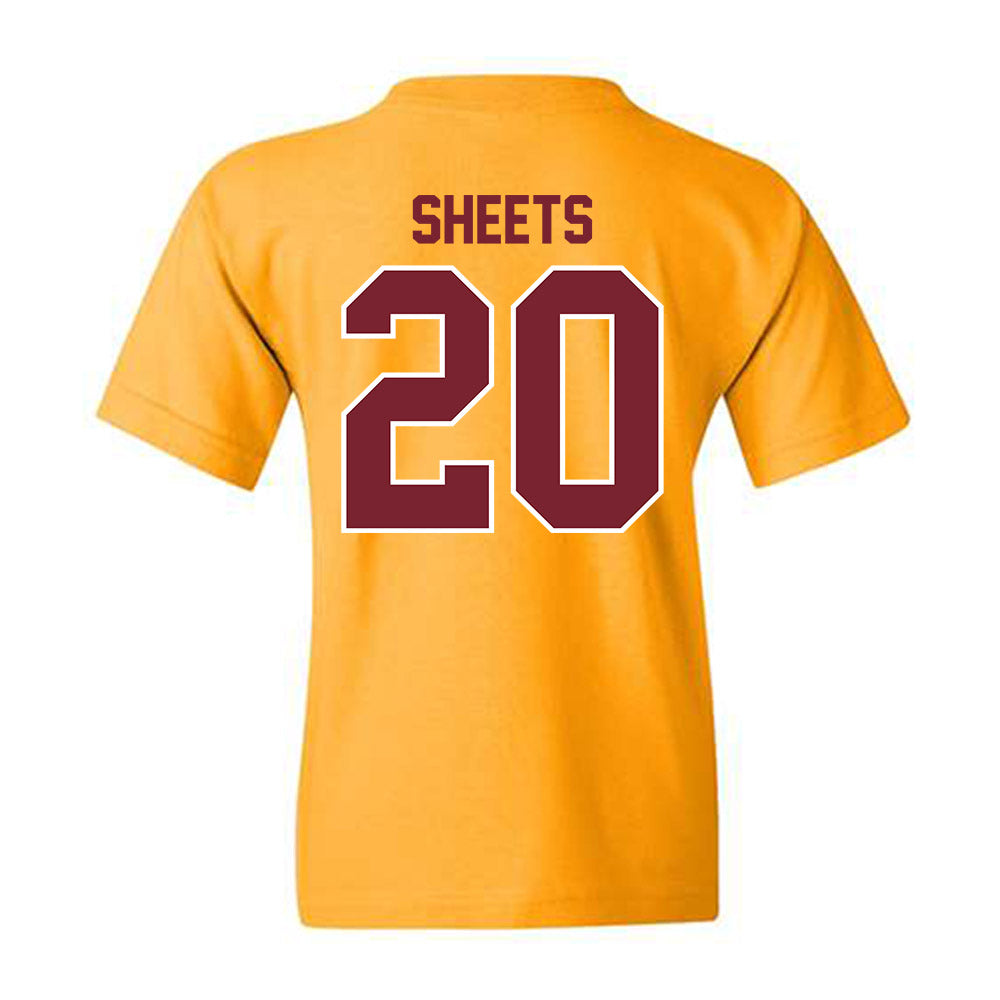 Winthrop - NCAA Women's Soccer : Lindsay Sheets - Classic Shersey Youth T-Shirt-1
