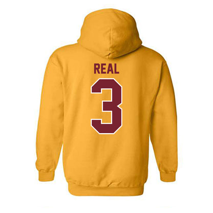 Winthrop - NCAA Women's Soccer : Olivia Real - Classic Shersey Hooded Sweatshirt-1