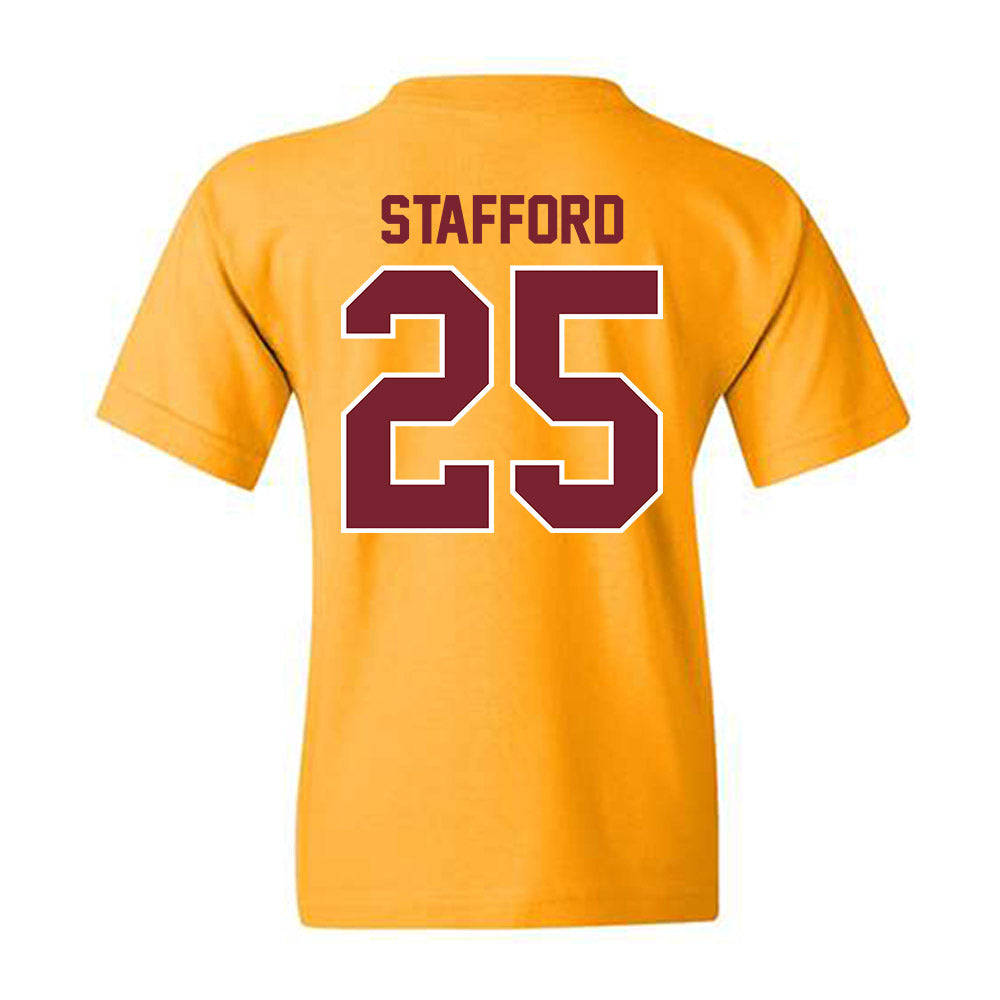 Winthrop - NCAA Men's Soccer : Christian Stafford - Classic Shersey Youth T-Shirt-1