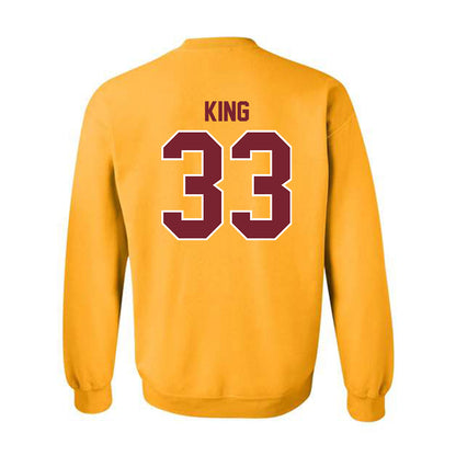 Winthrop - NCAA Softball : Aspen King - Crewneck Sweatshirt-1